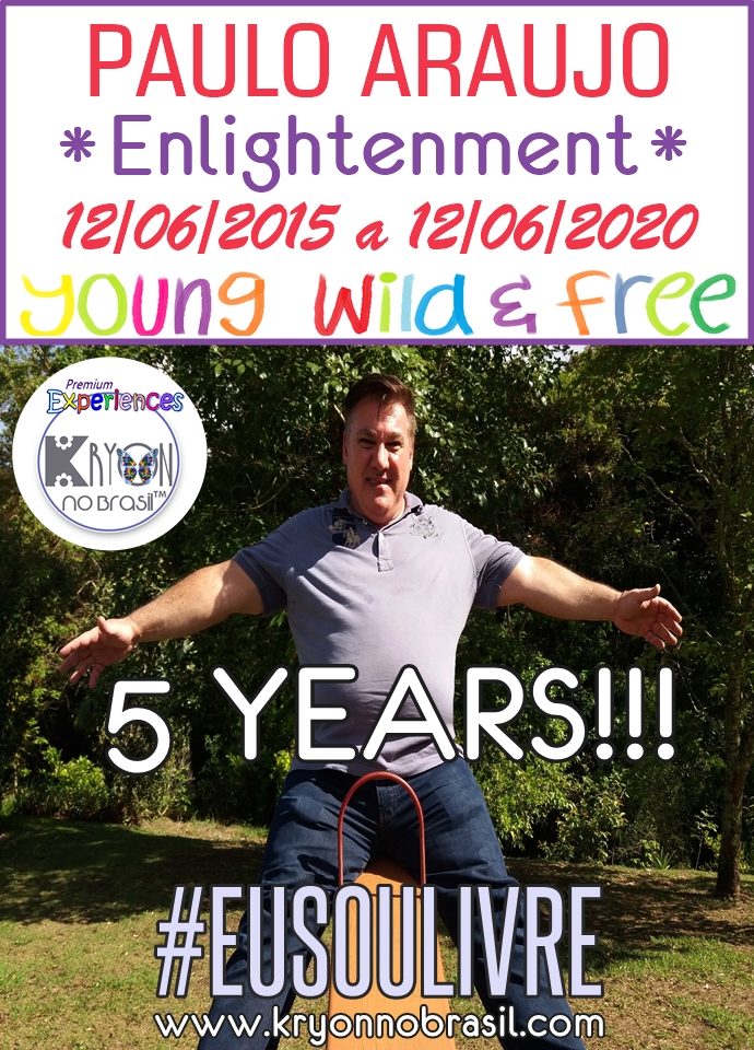 PARTILHAS AMOROSAS DE ENERGIA - 5 ANOS DA ILUMINAÇÃO ENCARNADA DO MESTRE PAULO ARAUJO